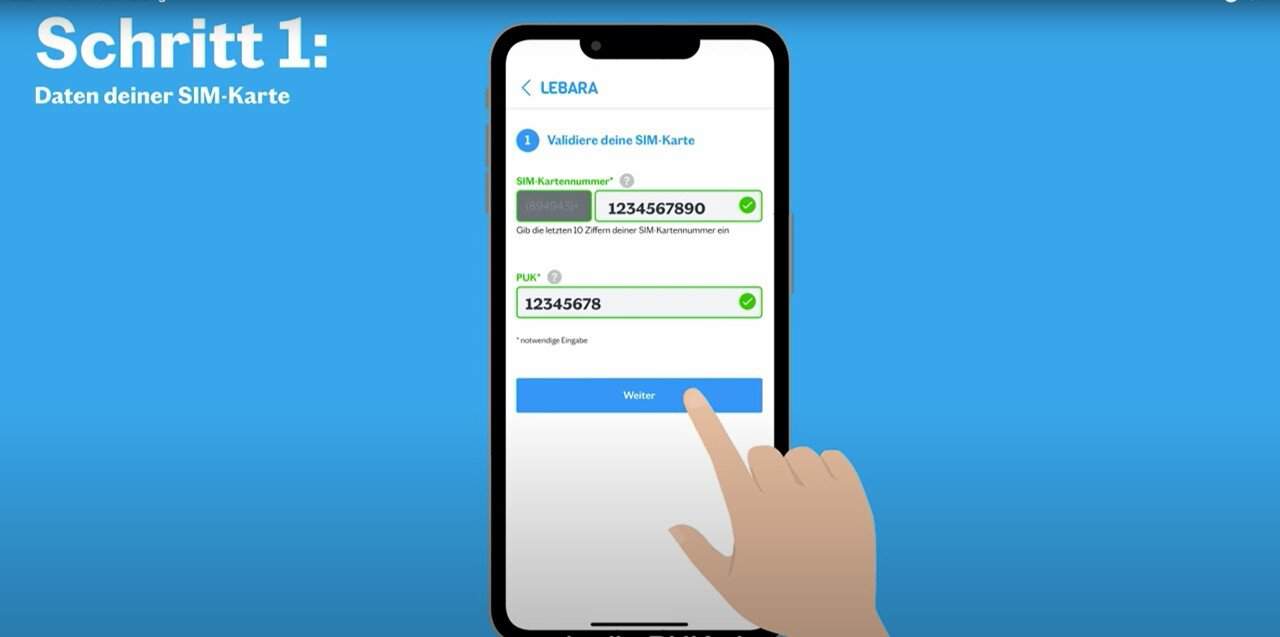 Prepaid-SIM online aktivieren: Schritt für Schritt