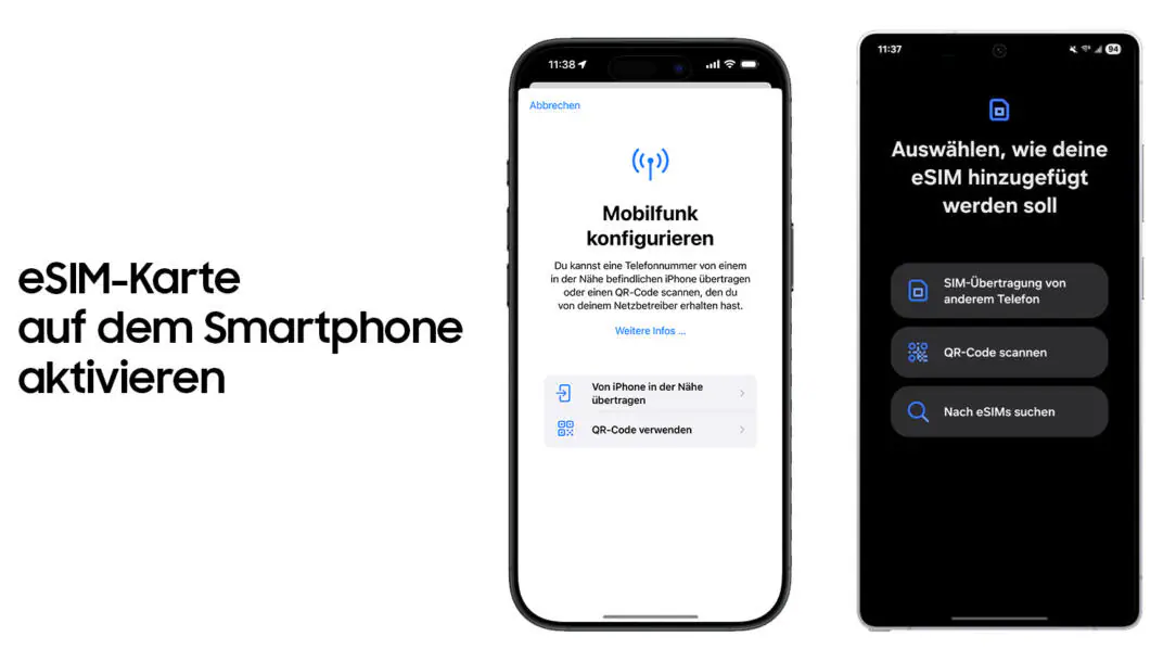 eSIM auf Android aktivieren: So funktioniert es